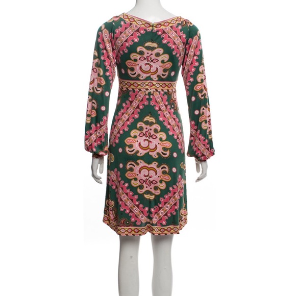 TIBI Knee - Length Printed Shift Dress - Picture 5 of 6